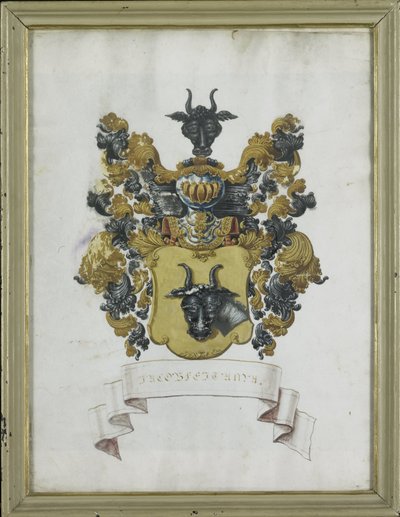 The Arms of Jacob Feitama II (1698-1774) by Anonymous