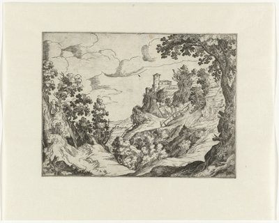 Italian Landscape by Anonymous