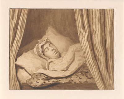 Lady Johanna van Weede on Her Deathbed by Anonymous
