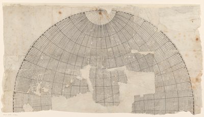 Map of the Northern Hemisphere by Anonymous