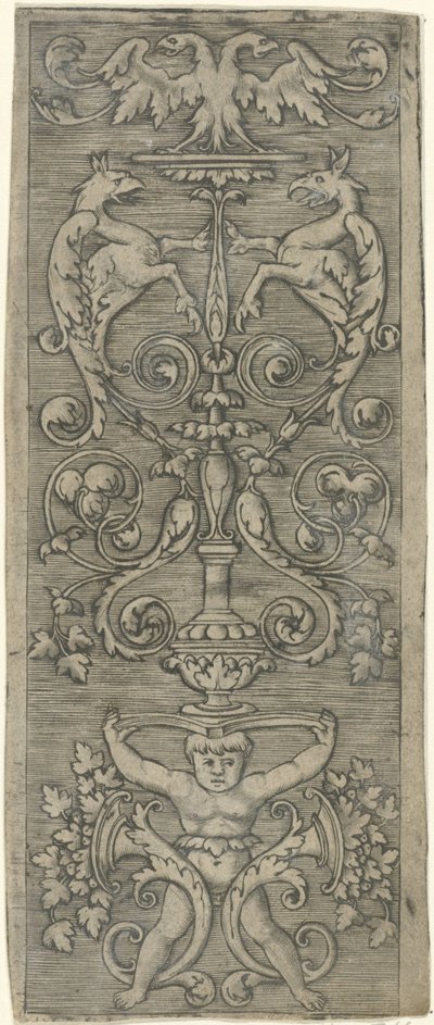 Candelabrum with a Child at the Base by Anonymous