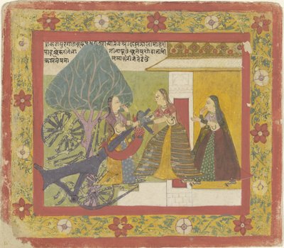 Krishna Destroys the Cart Demon by Anonymous