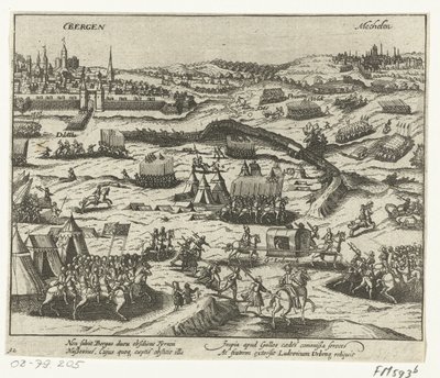 Louis of Nassau Leaves Bergen, 1572 by Anonymous