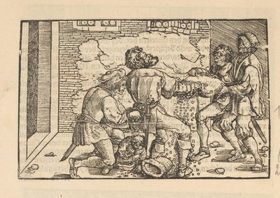 Man Being Robbed of His Money by Anonymous