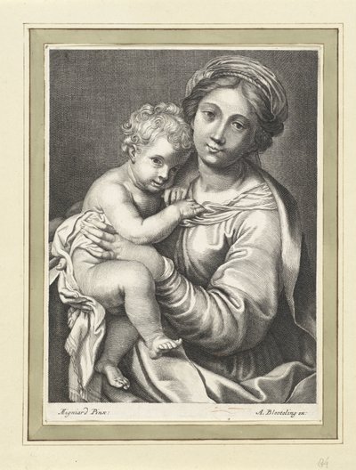 Mary with Child by Anonymous