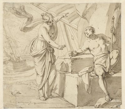 Minerva Appears to Odysseus by Anonymous