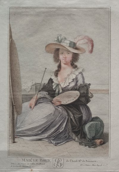 Mme Vigée Lebrun by Anonymous