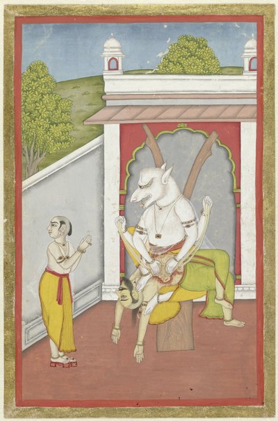 Narasimha (the Man-Lion Incarnation of Vishnu) by Anonymous