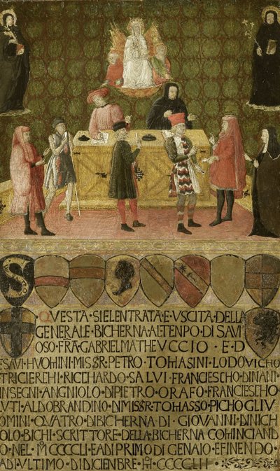 Office of the Tax Administration (Biccherna) of Siena by Anonymous