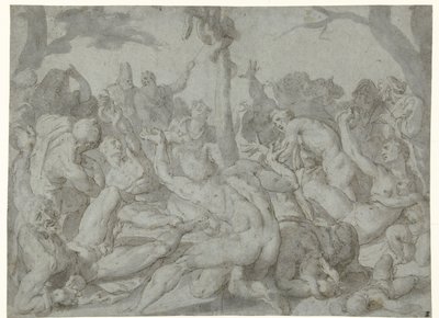 Raising of the Bronze Serpent by Anonymous