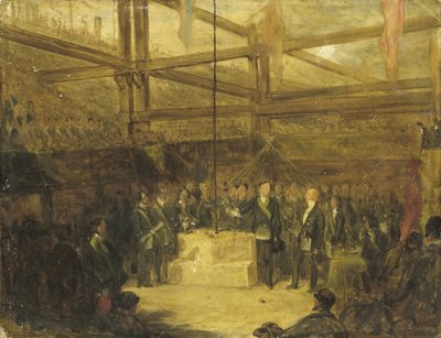 Ceremony of Scottish Freemasons by Anonymous