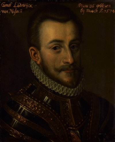 Portrait of Louis, Count of Nassau by Anonymous