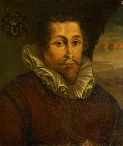 Portrait of Pieter Willemsz Verhoeff (c. 1573-1609) by Anonymous