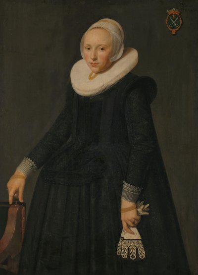 Portrait of Trijntje Tijsdr van Nooij (1606/07-1646) by Anonymous