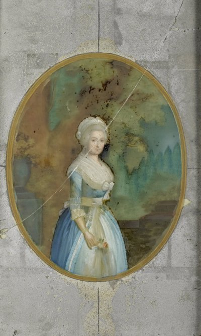 Portrait of a Woman in Eighteenth-Century Costume by Anonymous