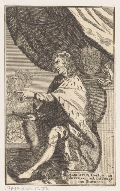 Portrait of Albrecht III, Duke of Saxony by Anonymous