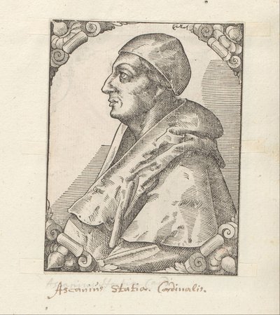 Portrait of Ascanio Sforza by Anonymous