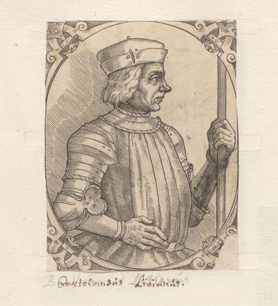Portrait of Bartholomeus Livianus by Anonymous