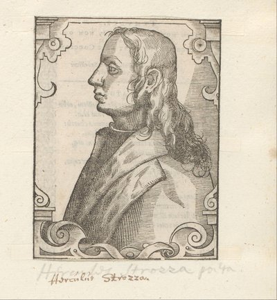 Portrait of Ercole Strozzi by Anonymous