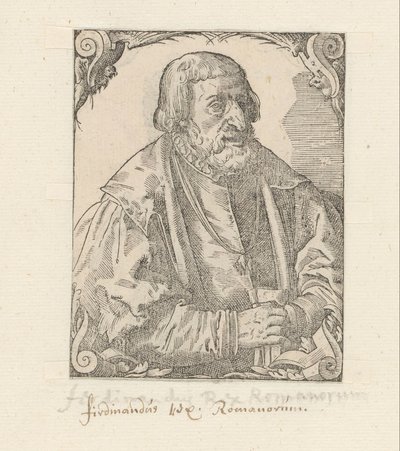 Portrait of Ferdinand I of Habsburg by Anonymous