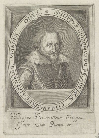 Portrait of Philip William, Prince of Orange by Anonymous