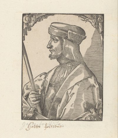 Portrait of Gaston de Foix by Anonymous