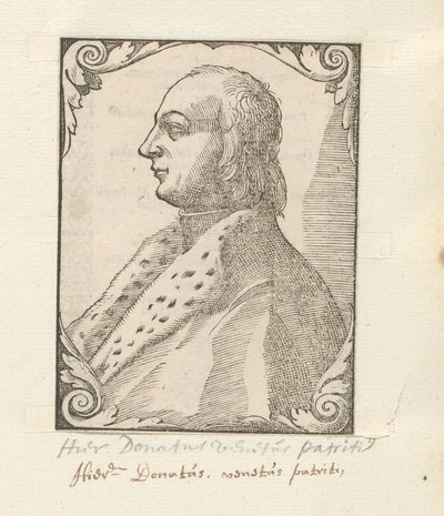 Portrait of Girolamo Donati by Anonymous