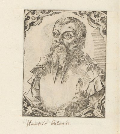 Portrait of Horatio Baglioni by Anonymous