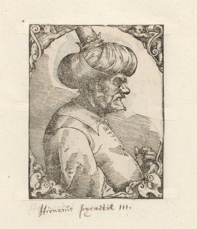 Portrait of Horuccius Barbarosso by Anonymous