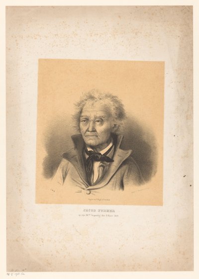 Portrait of Jacob Former by Anonymous