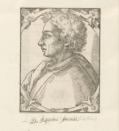 Portrait of Leon Battista Alberti by Anonymous