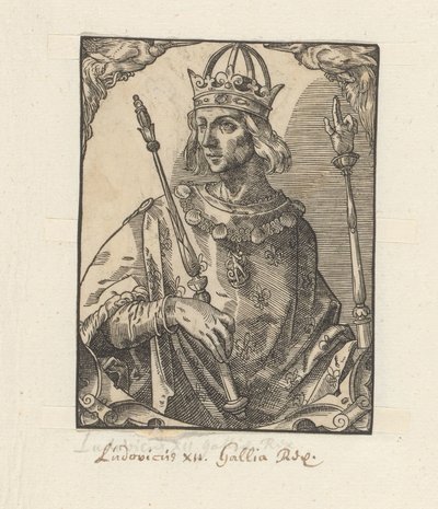 Portrait of Louis XII, King of France by Anonymous