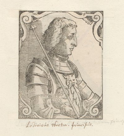 Portrait of Ludovico Sforza by Anonymous