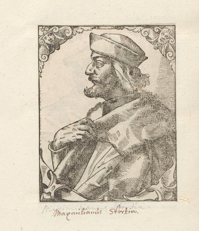 Portrait of Maximilian Sforza by Anonymous