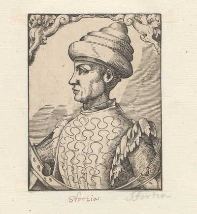 Portrait of Muzio Attendola Sforza by Anonymous