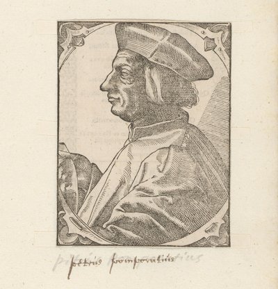 Portrait of Pietro Pomponazzi by Anonymous