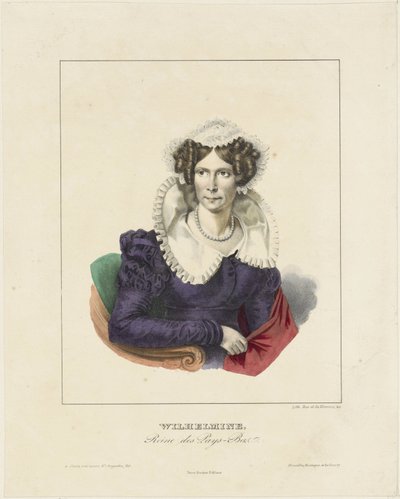 Portrait of Wilhelmina of Prussia by Anonymous