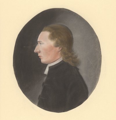 Portrait of a Preacher, Profile, Facing Left by Anonymous