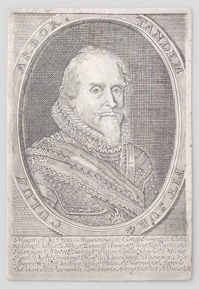 Portrait of Prince Maurice of Nassau by Anonymous