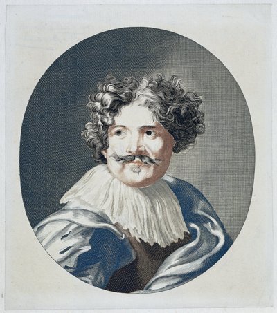 Portrait of Painter Simon de Vos by Anonymous