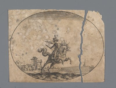 Rider on a Rearing Horse by Anonymous