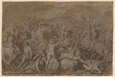 Battle of Horsemen in Ancient Times by Anonymous