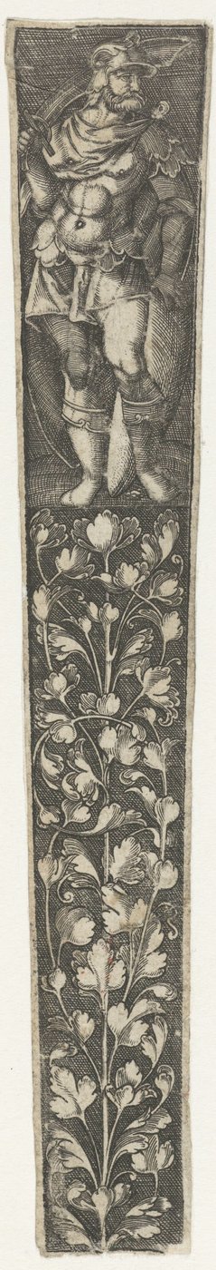 Sheath with a Warrior at the Top by Anonymous