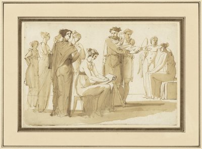 Scene in a Drawing Academy by Anonymous