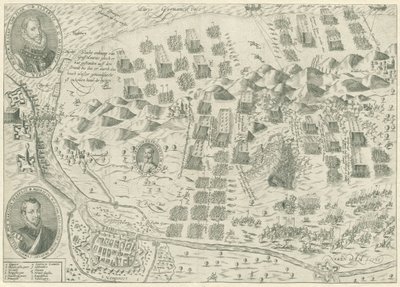 Battle of Nieuwpoort, 1600 by Anonymous
