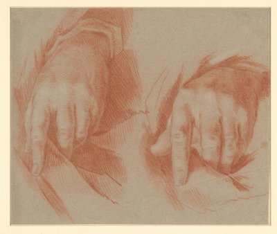 Study of Two Hands by Anonymous