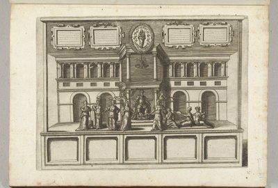 Scene with Virtues and Vices, 1594 by Anonymous