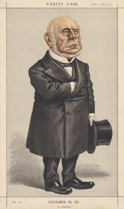Vanity Fair: Statesman, No. 126 "An Arbitrator" by Anonymous