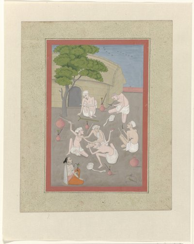 Fighting Yogis by Anonymous