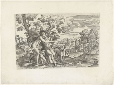 Venus and Adonis by Anonymous